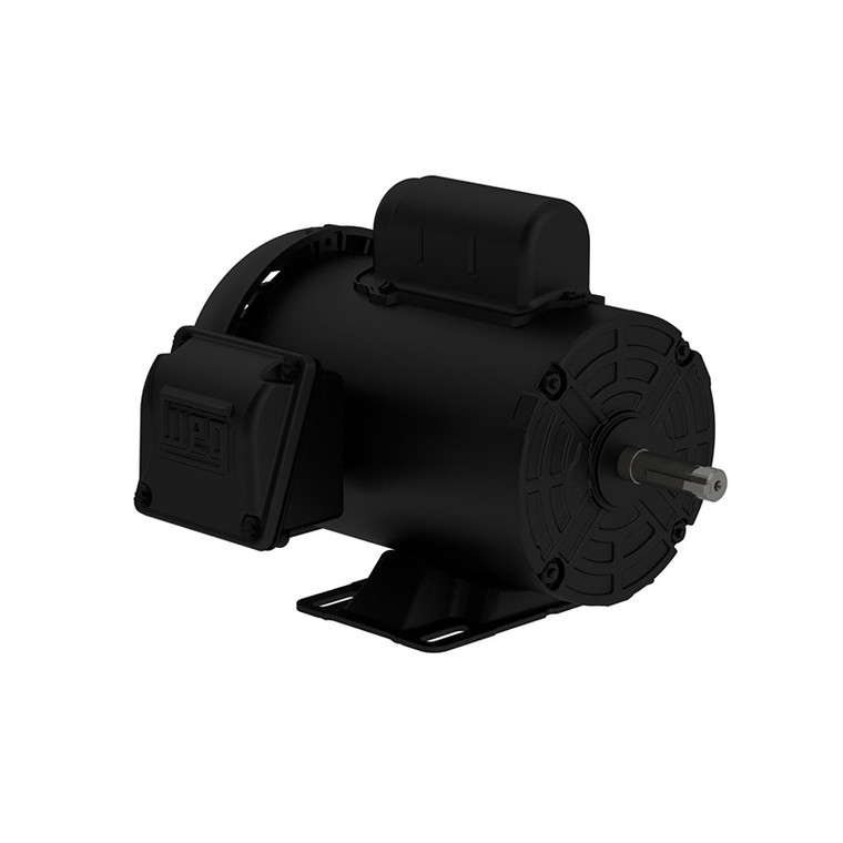 WEG, AC Motor, .5036ES1BW56-S, 0.5 HP, 3600 RPM, W56, Single Phase, 115/208-230 V, 	60 Hz (.5036ES1BW56-S)