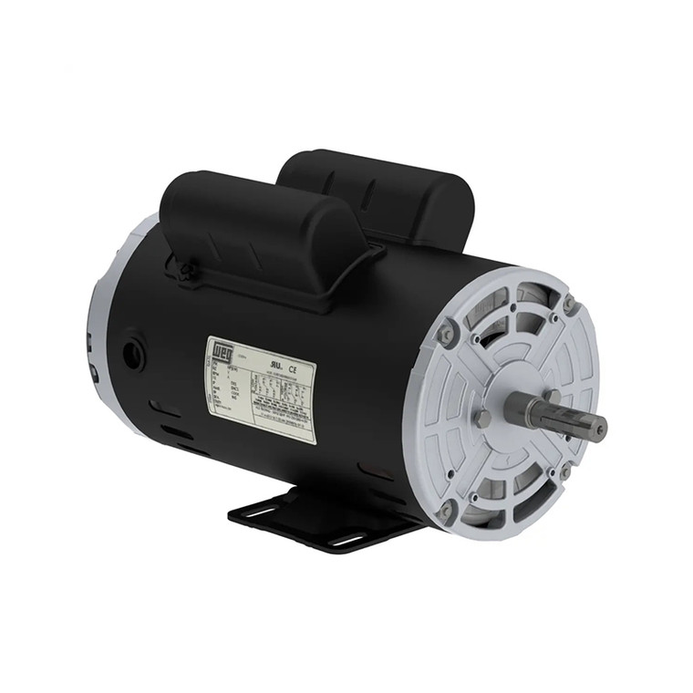 WEG, AC Motor, .7536OT1B56-S, 0.75 HP, 3600 RPM, 56, Single Phase, 115/208-230 V, 60 Hz (.7536OT1B56-S)