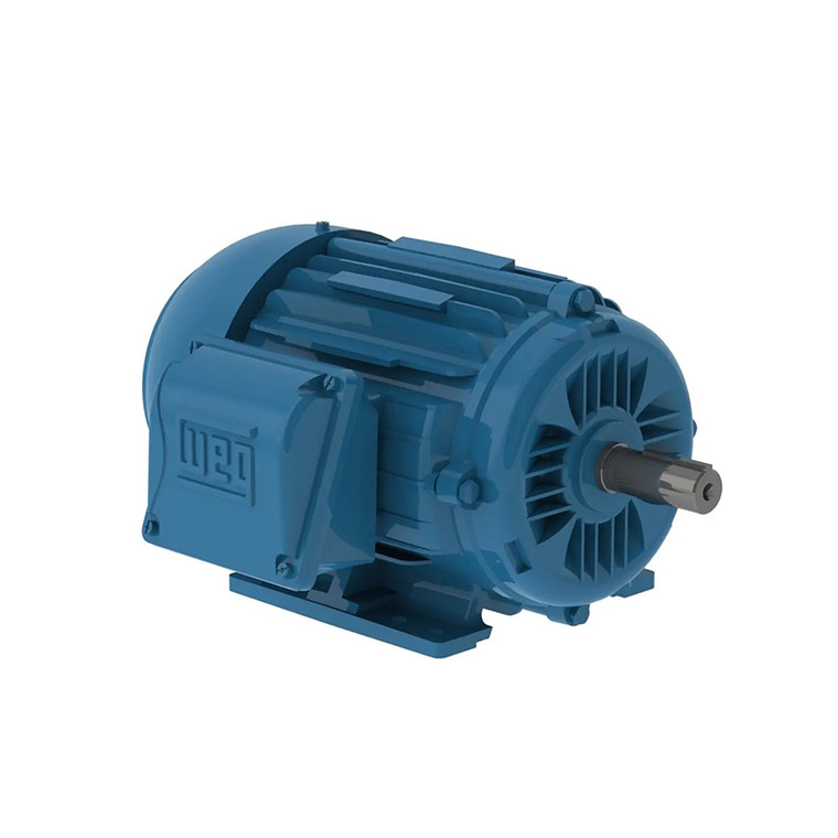 WEG, AC Motor, 00136ET3H143T-W22, 1 HP, 3600 RPM, 143, 5T, Three Phase, 575 V, 60 Hz (00136ET3H143T-W22)