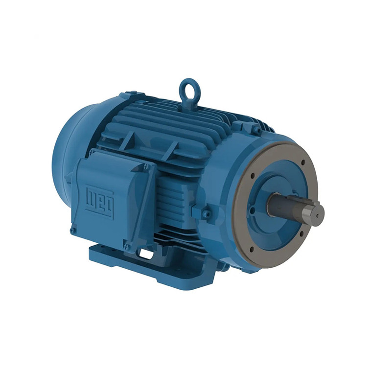 WEG, AC Motor, 00709ET3E256TC-W22, 7.5 HP, 900 RPM, 254, 6TC, Three Phase, 230/460 V, 60 Hz (00709ET3E256TC-W22)