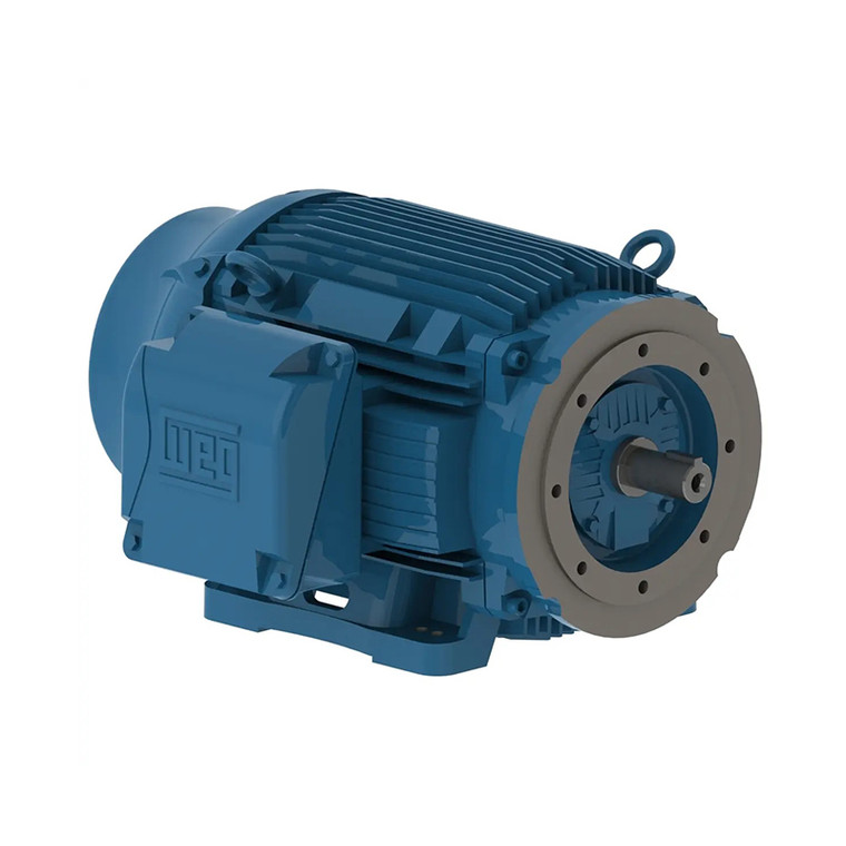 WEG, AC Motor, 12518ET3E444TC-W22, 125 HP, 1800 RPM, 444, 5TC, Three Phase, 230/460 V, 60 Hz (12518ET3E444TC-W22)