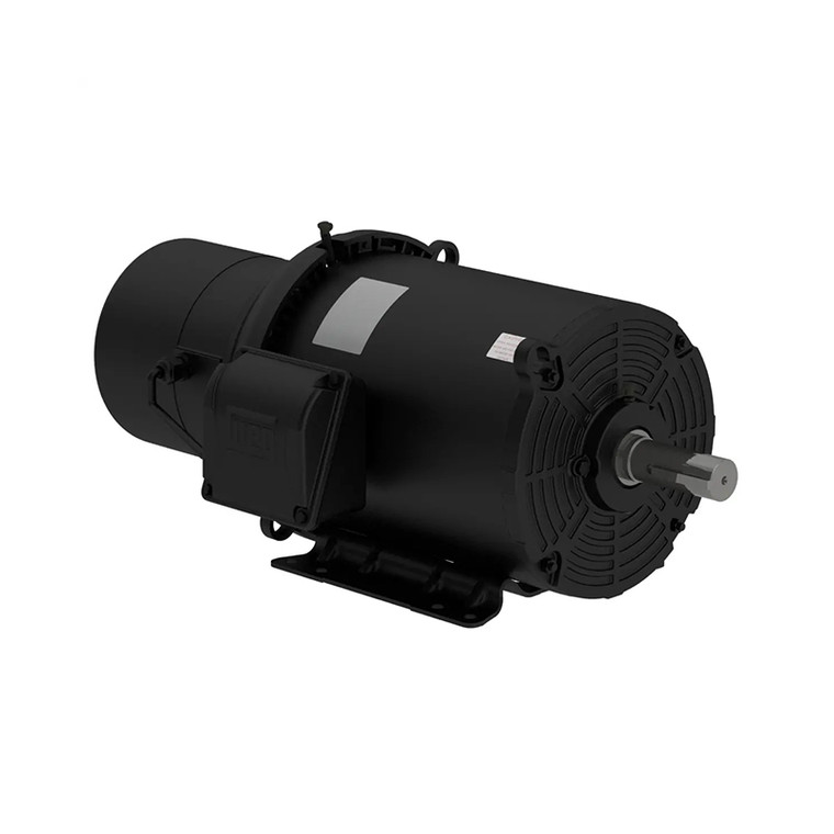 WEG, AC Motor, 20 HP, 1800 RPM, 256T, Three Phase, 230/460 V, 60 Hz (02018ET3EBM256T-S)
