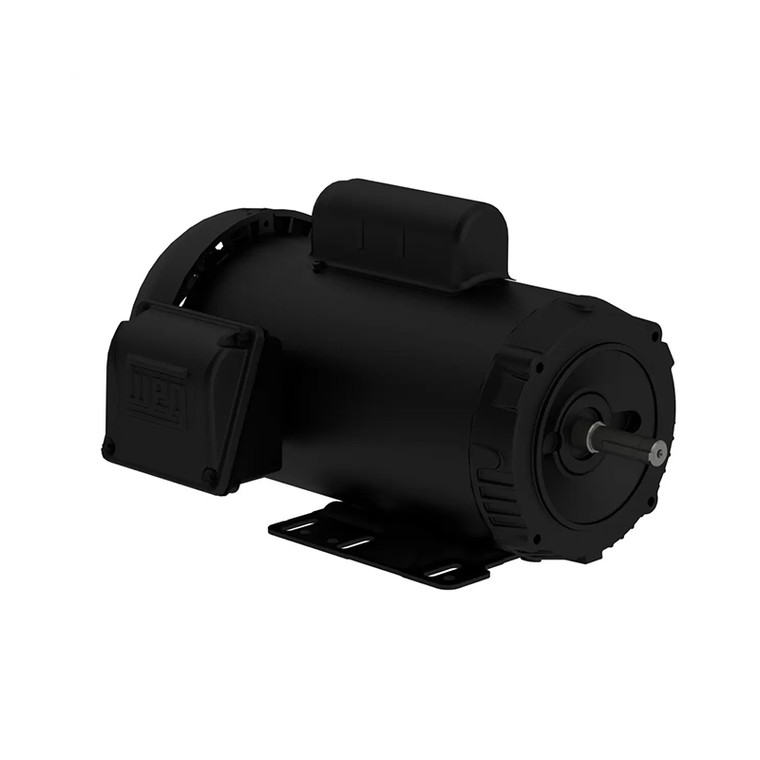 WEG, AC Motor, .5018ES1BW56C-S, 0.5 HP, 1800 RPM, W56C, Single Phase, 115/208-230 V, 60 Hz (.5018ES1BW56C-S)