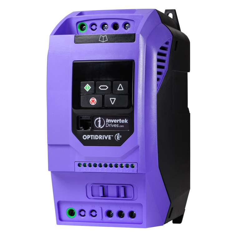 0.75HP, 115V, Invertek Optidrive E3 Single Phase VFD (ODE-3-210105-1F42-01)