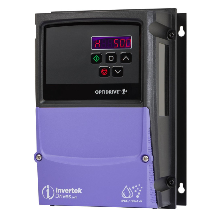 2HP, 460V, Invertek Optidrive E3 VFD (ODE-3-140041-3F1A) 2HP, 460V, Invertek Optidrive E3 VFD (ODE-3-140041-3F1A)