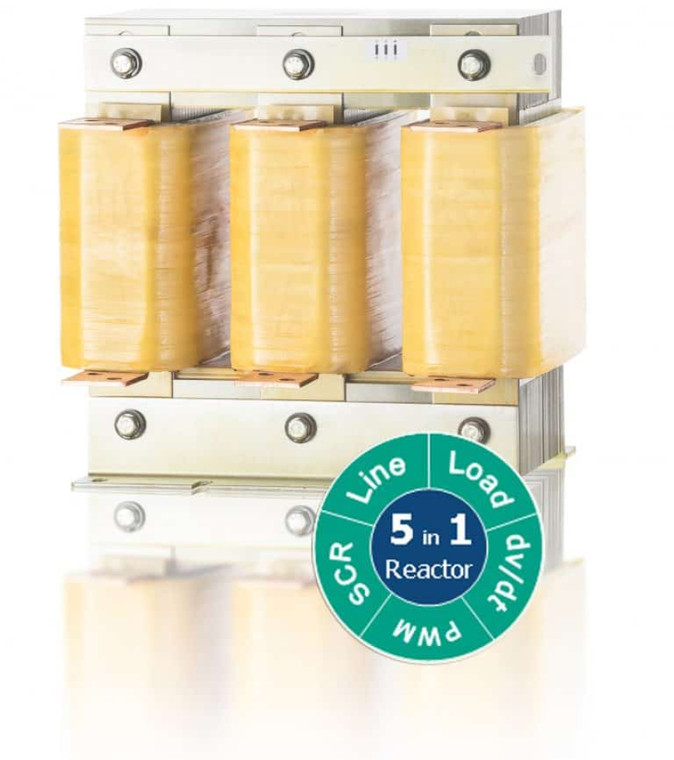 Mangoldt Reactor 480 V, 5%, 100 HP, 129 A, 0.30 mH (ACL45-0129)