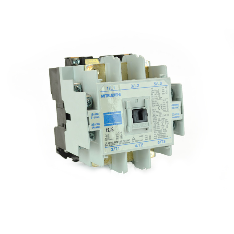 20 HP at 230V, 30 HP at 460V  Non-Reversing AC Contactor, Mitsubishi S-N50AC100V (S-N50AC100V)