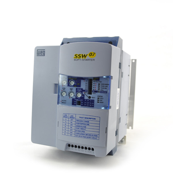 300 HP at 460 V, 150 HP at 230 V, WEG Soft Starter (SSW070365T5SH1Z)