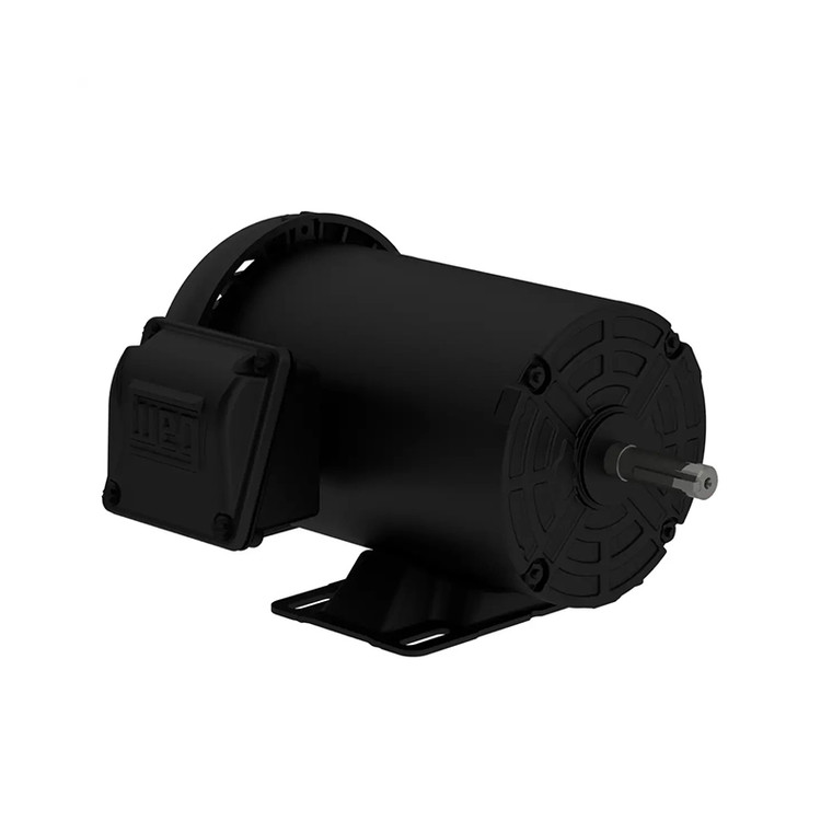 WEG, AC Motor, .5018ES3E56-S, 0.5 HP, 1800 RPM, 56, Three Phase, 208-230/460 V, 60 Hz (.5018ES3E56S)