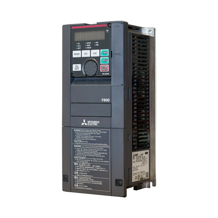 3HP 230V Mitsubishi VFD, INVERTER, AC DRIVE (FR-F820-00105-3-N6)