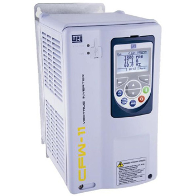 10HP 460V WEG VFD, Inverter, AC Drive CFW110017T4ON1Z (CFW110017T4ON1Z)