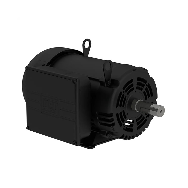 WEG, AC Motor, 01018OS1CCD215T, 10 HP, 1800 RPM, 215T, Single Phase, 208-230 V, 60 Hz (01018OS1CCD215T)