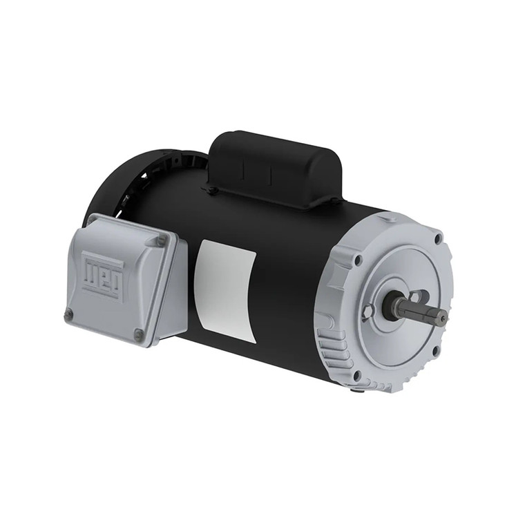 WEG, AC Motor, 00118ES1ER143TC-S, 1 HP, 1800 RPM, 143, 5TC, Single Phase, 208-230/460 V, 60 Hz (00118ES1ER143TC-S)