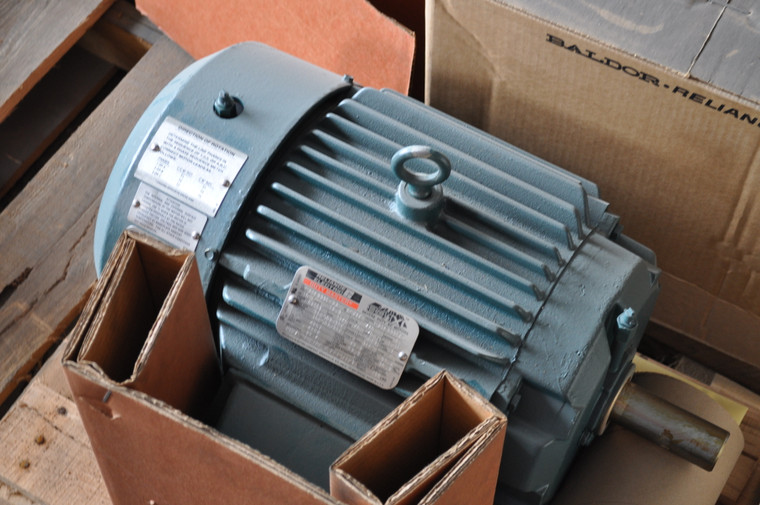 10 HP, 1800 RPM, 460 V, Baldor Surplus Electric Motor (w5-46467)