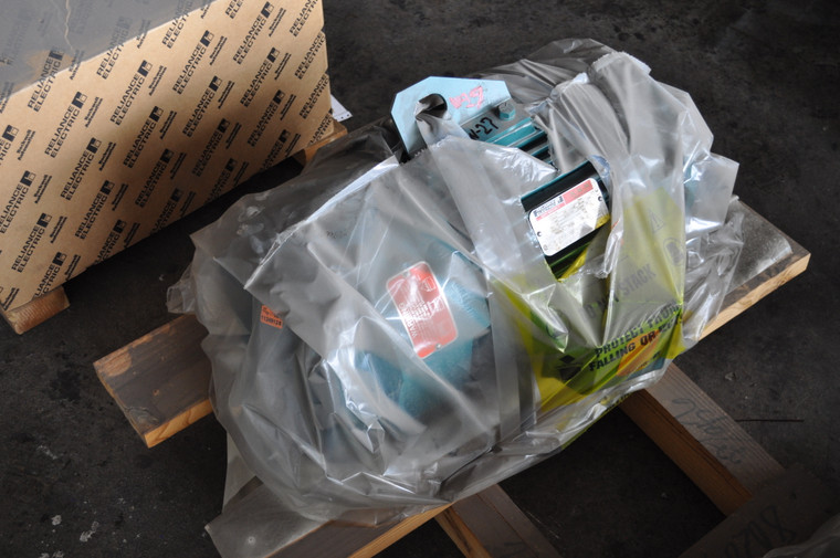 20 HP, 1800 RPM, 230/460 V, Reliance Surplus Electric Motor (W27-802892)