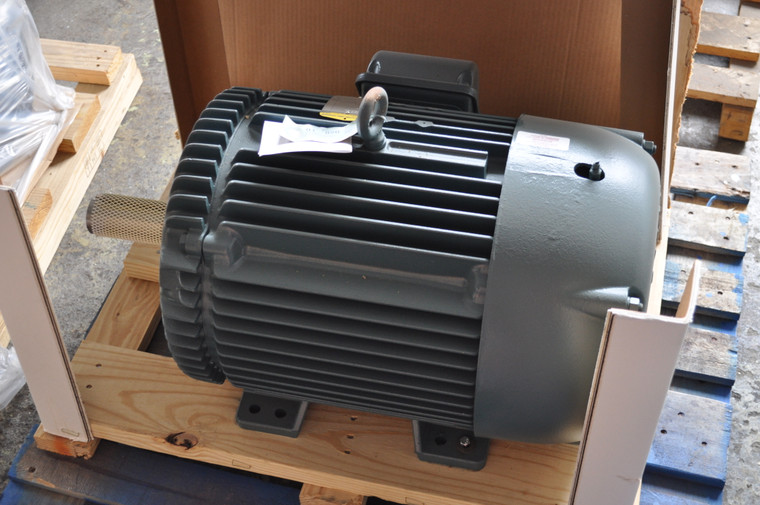 25 HP, 1200 RPM, 230/460 V, Baldor Surplus Electric Motor (w6-129242)