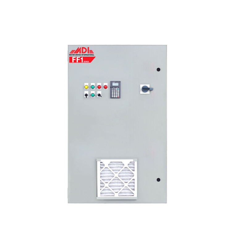 25HP 460V MDI Industrial Control Panel, Motor Control Panel, VFD Box, MFF14025HA0140 (MFF14025HA0140)