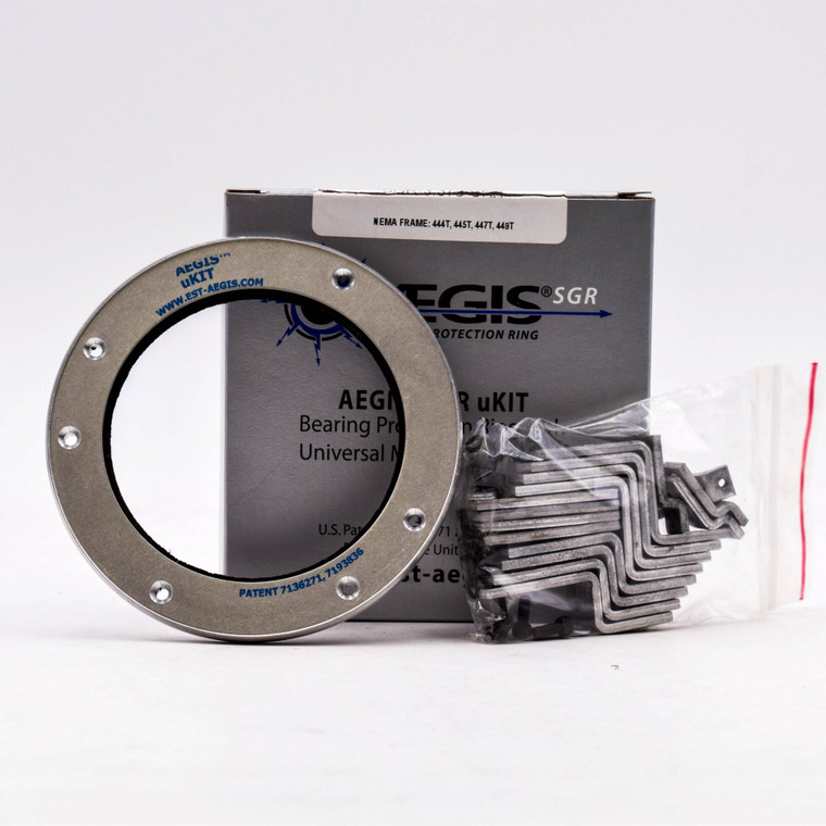SGR-3.375-UKIT AEGIS SGR Shaft Grounding/Bearing Protection Ring, uKIT Mounted Ring (SGR-3.375-UKIT)
