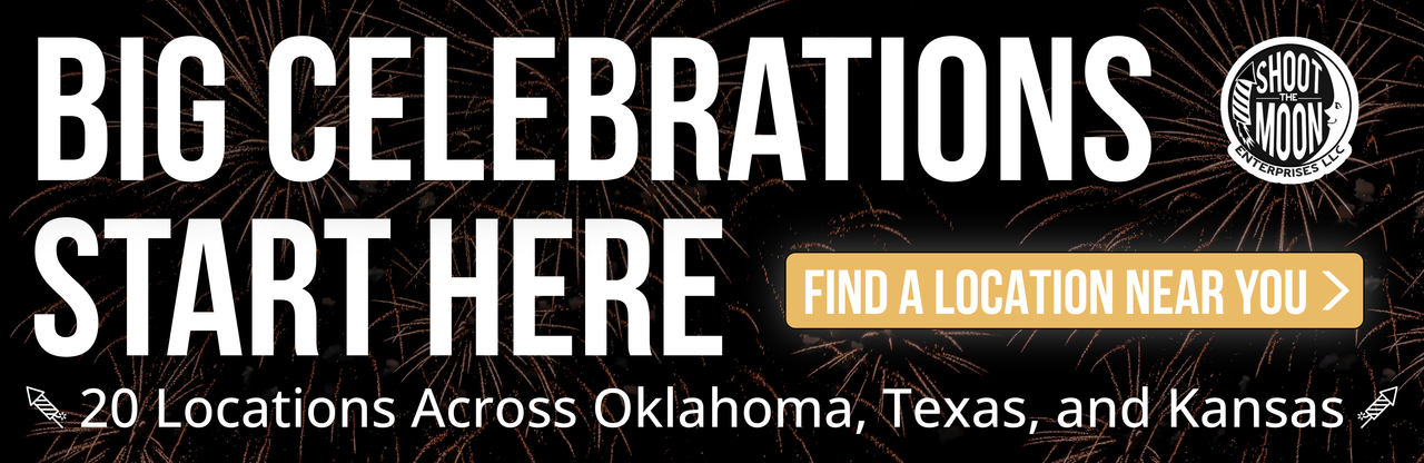 Big celebrations start here - 20 locations across Oklahoma, Texas, and Kansas - Find a location near you ->