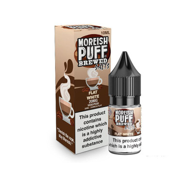 Moreish Puff Brewed Flat White 20mg — buy online at VapeCity UK