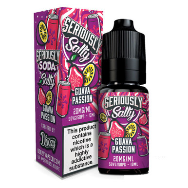 Seriously Soda by Doozy Vape Co Guava Passion 10mg — buy online at VapeCity UK