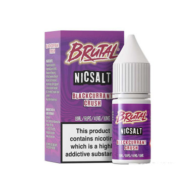 Brutal Blackcurrent Crush 10mg — buy online at VapeCity UK