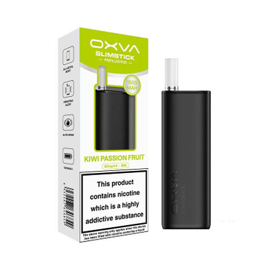 OXVA Slimstick Prefilled Pod Kit Black - Kiwi Passion Fruit — buy online at VapeCity UK