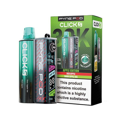 Pyne Pod Click S 30K Prefilled Apple Edition 20mg — buy online at VapeCity UK