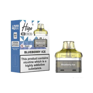 Higo BB Pod Blueberry Ice 20mg — buy online at VapeCity UK