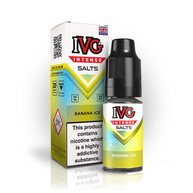 IVG Intense Banana Ice 20mg — buy online at VapeCity UK