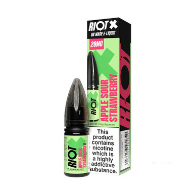 Riot X Apple Sour Strawberry 20mg — buy online at VapeCity UK