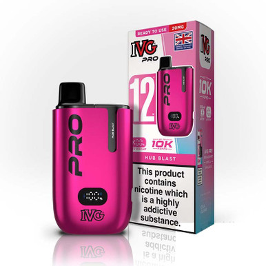 IVG Pro Prefilled Pod Kit 12ml Hub Blast 20mg — buy online at VapeCity UK