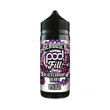 Doozy Seriously Pod Fill 2 100ml Blackcurrant Berry 100ml — buy online at VapeCity UK