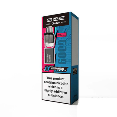 SKE Crystal CL6000 Prefilled Pods Berry Medley 20mg — buy online at VapeCity UK