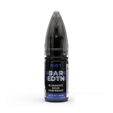 Riot Squad Blueberry Sour Raspberry Bar Edition 5mg — buy online at VapeCity UK