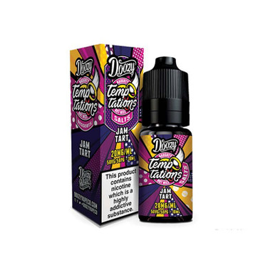 Doozy Temptations Jam Tart 10mg — buy online at VapeCity UK