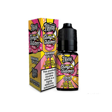 Doozy Temptations Banana Split 10mg — buy online at VapeCity UK