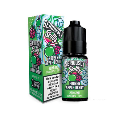Seriously Salty by Doozy Vape Co Frozen Apple Berry 5mg — buy online at VapeCity UK