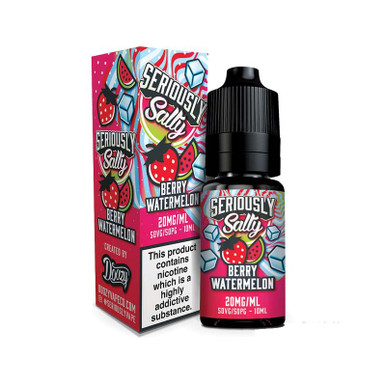 Seriously Salty by Doozy Vape Co Berry Watermelon 5mg — buy online at VapeCity UK