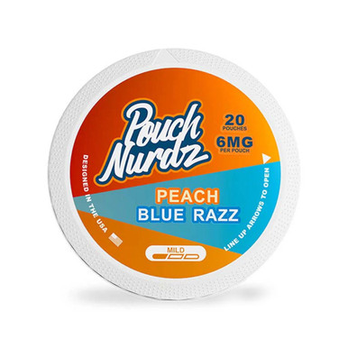Pouch Nurdz - Peach Blue Razz