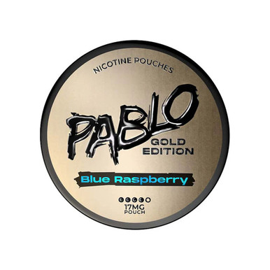Pablo Gold Edition - Blue Raspberry 17mg · High — buy online at VapeCity UK