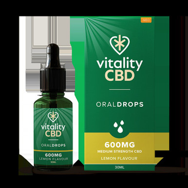 Vitality CBD Lemon Oral Drops 30ml