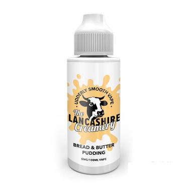 The Lancashire Creamery Bread & Butter Pudding 100ml — buy online at VapeCity UK