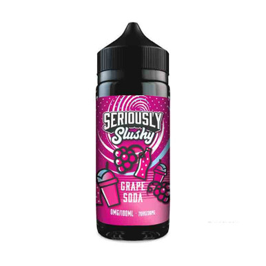 Seriously Slushy by Doozy Vape Co Grape Soda 100ml — buy online at VapeCity UK