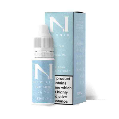 Nic Nic 70% VG Ice Shot 10ml Nicotine Shot