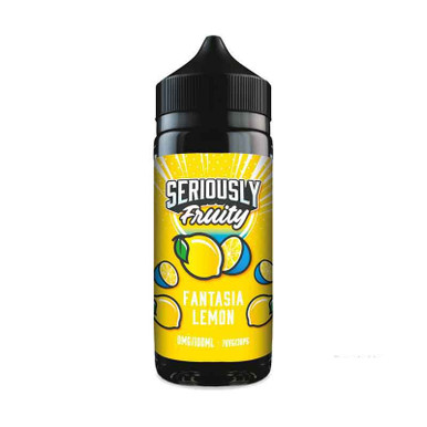 Seriously Fruity by Doozy Vape Co Fantasia Lemon 100ml — buy online at VapeCity UK