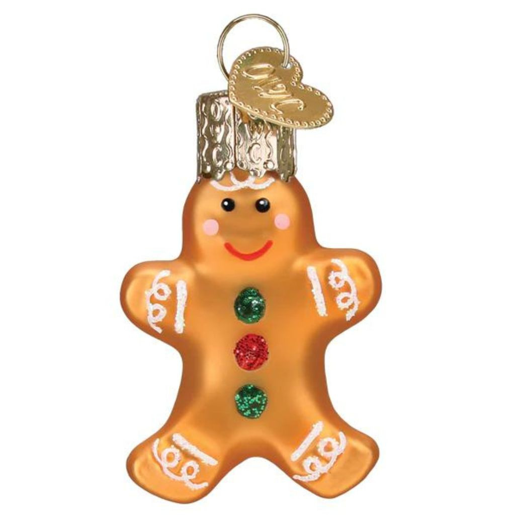 Mini Gingerbread Man Ornament - The Christmas Loft