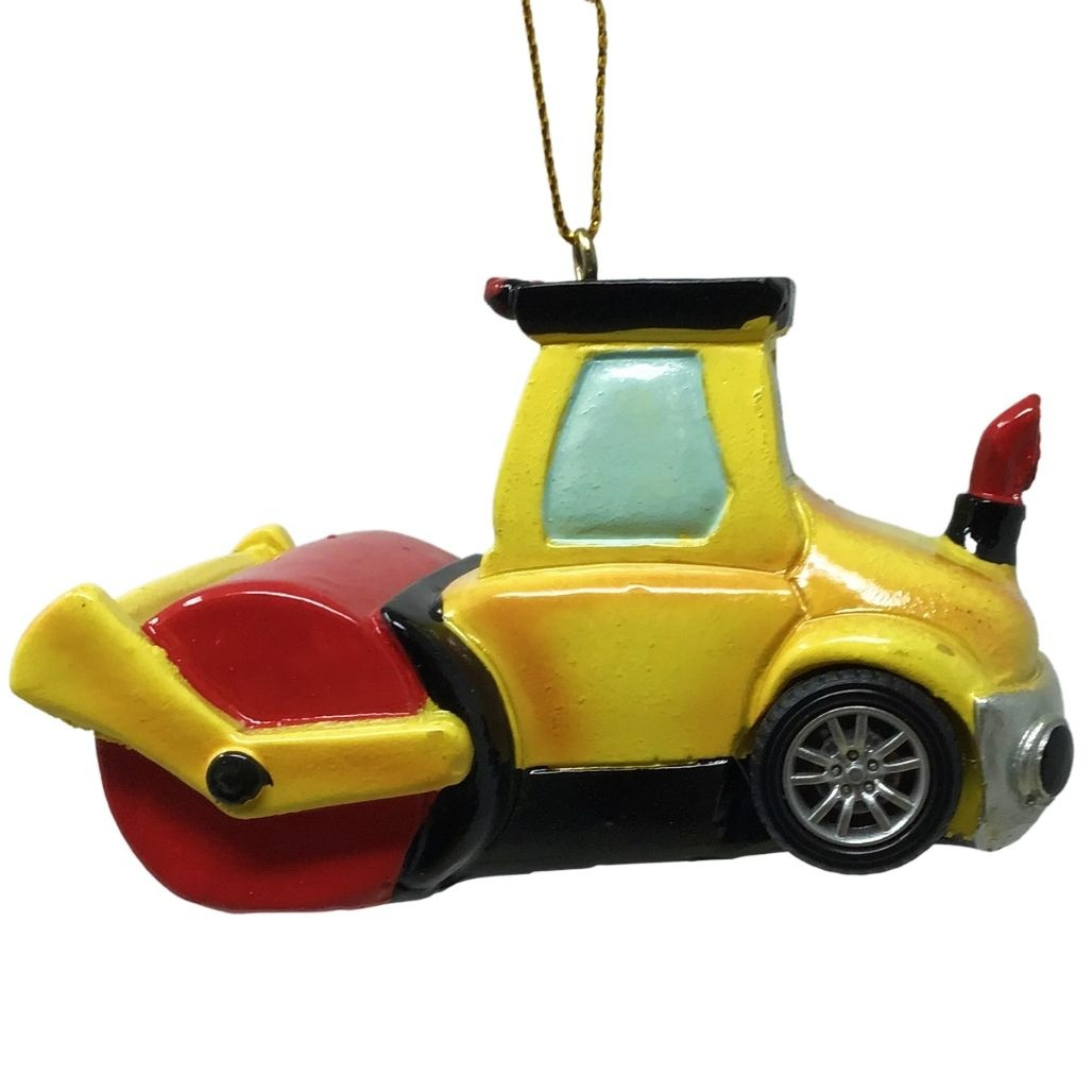 Construction Roller Ornament