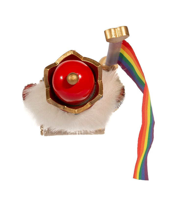 12" Gay Pride Nutcracker
