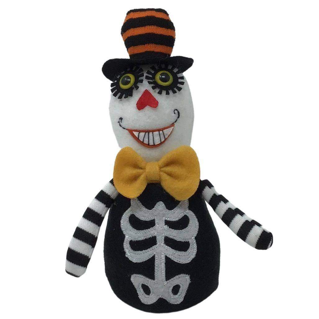 Day Of The Dead Skeleton With Top Hat
